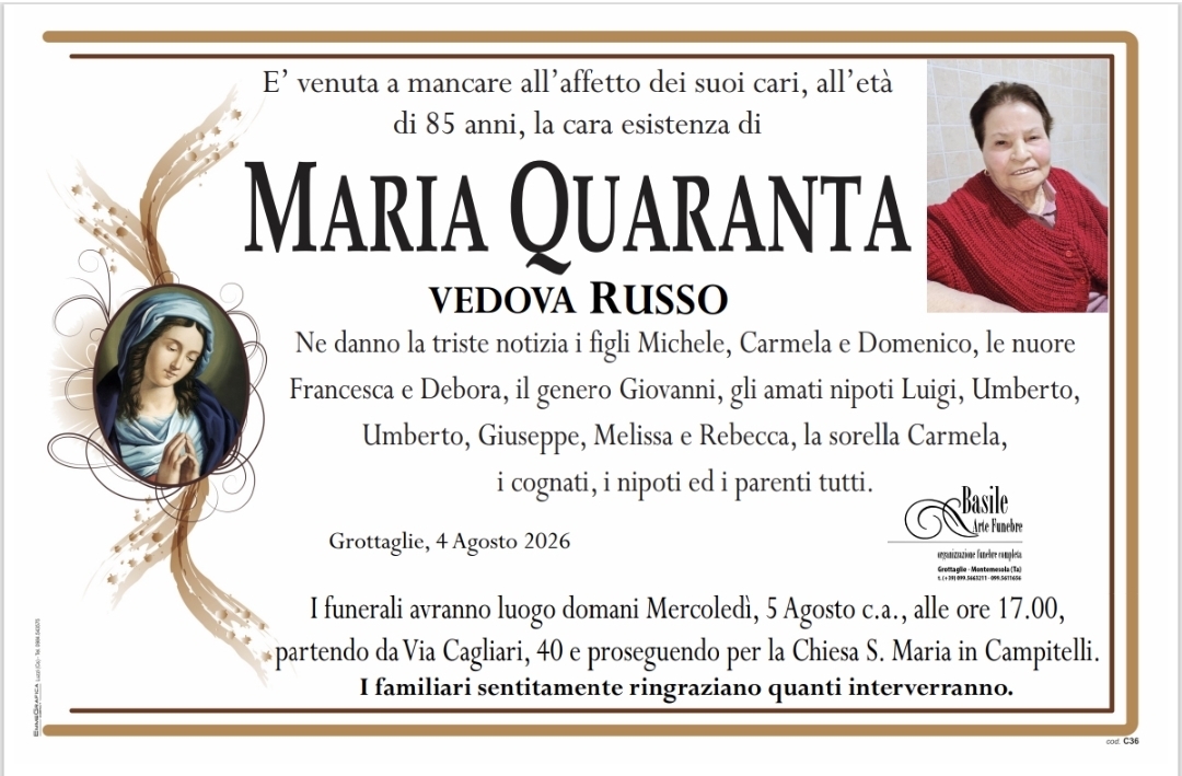 Quaranta Maria