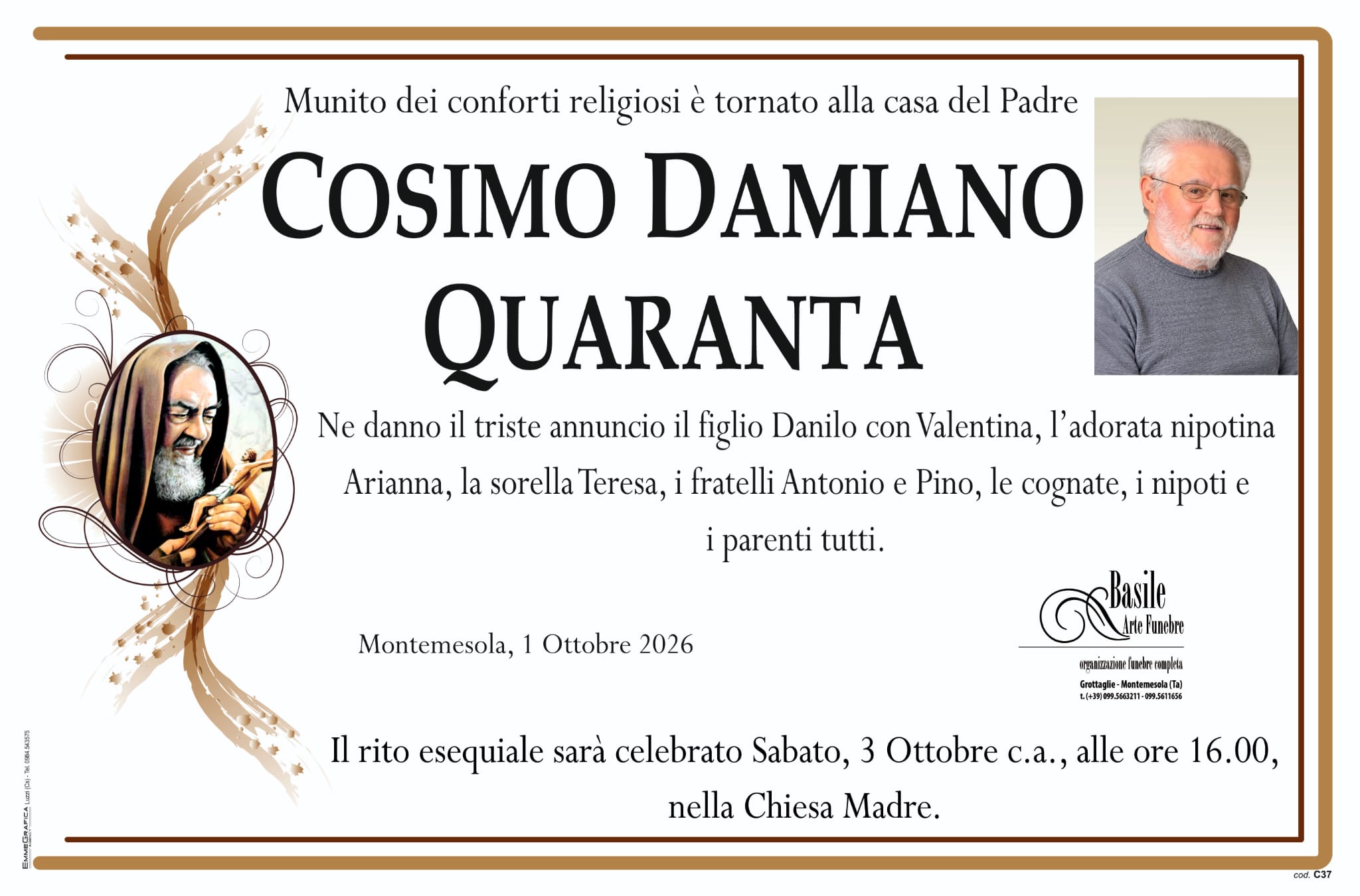 Quaranta Cosimo Damiano